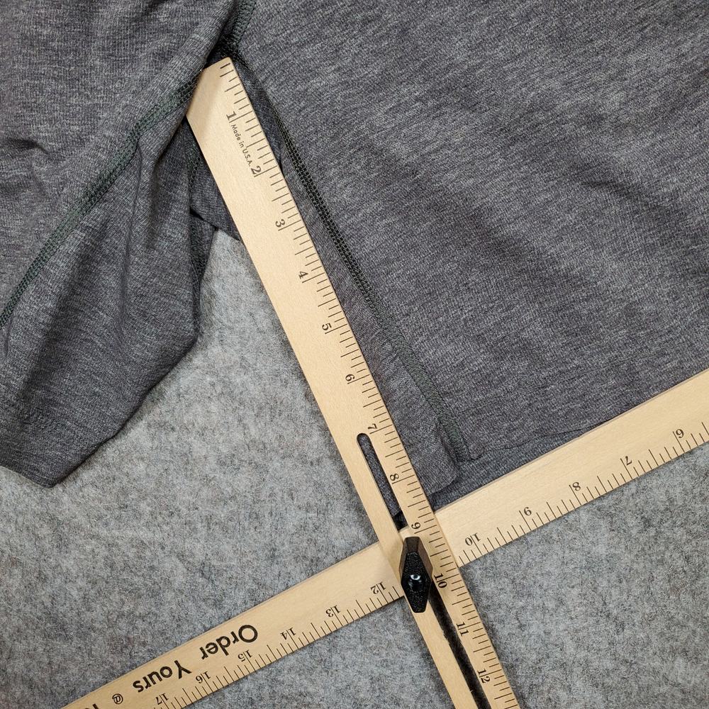Lululemon Shorts Mens Medium Running Athletic Gray Lined Drawstring Gym Workout - Picture 10 of 12